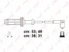 SPC6127 LYNXAUTO Комплект проводов зажигания