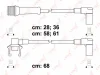 SPC6305 LYNXAUTO Комплект проводов зажигания