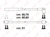 SPC6512 LYNXAUTO Комплект проводов зажигания