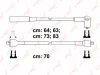 SPC8002 LYNXAUTO Комплект проводов зажигания