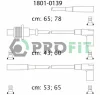 1801-0139 PROFIT Комплект проводов зажигания