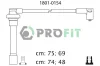 1801-0154 PROFIT Комплект проводов зажигания