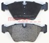 Превью - 1170684 METZGER Комплект тормозных колодок, дисковый тормоз (фото 8)