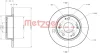 Превью - 6110302 METZGER Тормозной диск (фото 3)