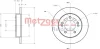 Превью - 6110428 METZGER Тормозной диск (фото 3)