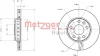 Превью - 6110206 METZGER Тормозной диск (фото 4)