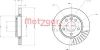 Превью - 6110096 METZGER Тормозной диск (фото 3)