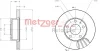 Превью - 6110104 METZGER Тормозной диск (фото 3)