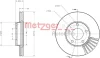 Превью - 6110213 METZGER Тормозной диск (фото 3)