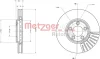 Превью - 6110642 METZGER Тормозной диск (фото 3)