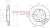 Превью - 6110296 METZGER Тормозной диск (фото 3)