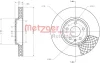 Превью - 6110425 METZGER Тормозной диск (фото 3)
