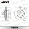 Превью - K001254 MILES Тормозной диск (фото 3)