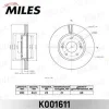 Превью - K001611 MILES Тормозной диск (фото 4)