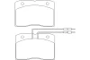 Превью - MDB1307 MINTEX Комплект тормозных колодок, дисковый тормоз (фото 2)