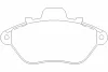 Превью - MDB1454 MINTEX Комплект тормозных колодок, дисковый тормоз (фото 2)