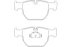 Превью - MDB2227 MINTEX Комплект тормозных колодок, дисковый тормоз (фото 2)
