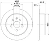 MDC907 MINTEX Диск тормозной перед. lexu