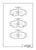 Превью - D11112M MK KASHIYAMA Комплект тормозных колодок, дисковый тормоз (фото 2)