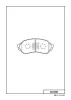 Превью - D3109H MK KASHIYAMA Комплект тормозных колодок, дисковый тормоз (фото 2)