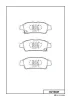 Превью - D2198MH MK KASHIYAMA Комплект тормозных колодок, дисковый тормоз (фото 2)