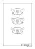 Превью - D1113M MK KASHIYAMA Комплект тормозных колодок, дисковый тормоз (фото 2)