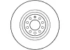 Превью - NBD1330 NATIONAL Тормозной диск (фото 2)
