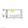 31-0028 KAGER Радиатор охлаждения двигателя