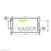 31-0032 KAGER Радиатор охлаждения двигателя
