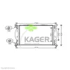 31-0036 KAGER Радиатор охлаждения двигателя