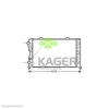 31-0058 KAGER Радиатор охлаждения двигателя