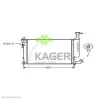 31-0198 KAGER Радиатор охлаждения двигателя