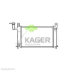 31-0234 KAGER Радиатор охлаждения двигателя
