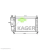 31-0434 KAGER Радиатор охлаждения двигателя