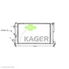 31-0941 KAGER Радиатор охлаждения двигателя