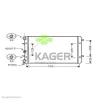 31-1219 KAGER Радиатор охлаждения двигателя