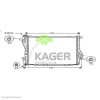 31-1507 KAGER Радиатор охлаждения двигателя