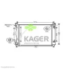 31-1645 KAGER Радиатор охлаждения двигателя