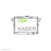 31-2540 KAGER Радиатор охлаждения двигателя
