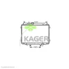 31-3357 KAGER Радиатор охлаждения двигателя