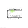 31-3580 KAGER Радиатор охлаждения двигателя