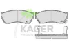 35-0009 KAGER Тормозные колодки