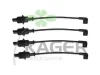 64-0004 KAGER Высоковольтные провода (комплект проводов зажигания)