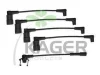 64-0086 KAGER Высоковольтные провода (комплект проводов зажигания)