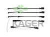 64-0579 KAGER Высоковольтные провода (комплект проводов зажигания)