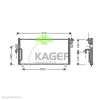 94-5083 KAGER Радиатор кондиционера