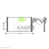 94-5120 KAGER Радиатор кондиционера