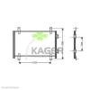 94-5160 KAGER Радиатор кондиционера