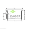 94-5255 KAGER Радиатор кондиционера