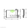94-5322 KAGER Радиатор кондиционера